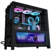 Corsair FRAME 4000D LCD RS PC skriňa, Midi-Tower, ATX, ARGB, tvrdené sklo - čierna
