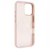 Zadný kryt FIXED pre Apple iPhone 16 Liquid Silicone ružový s MagFlow tenké ochranné puzdro