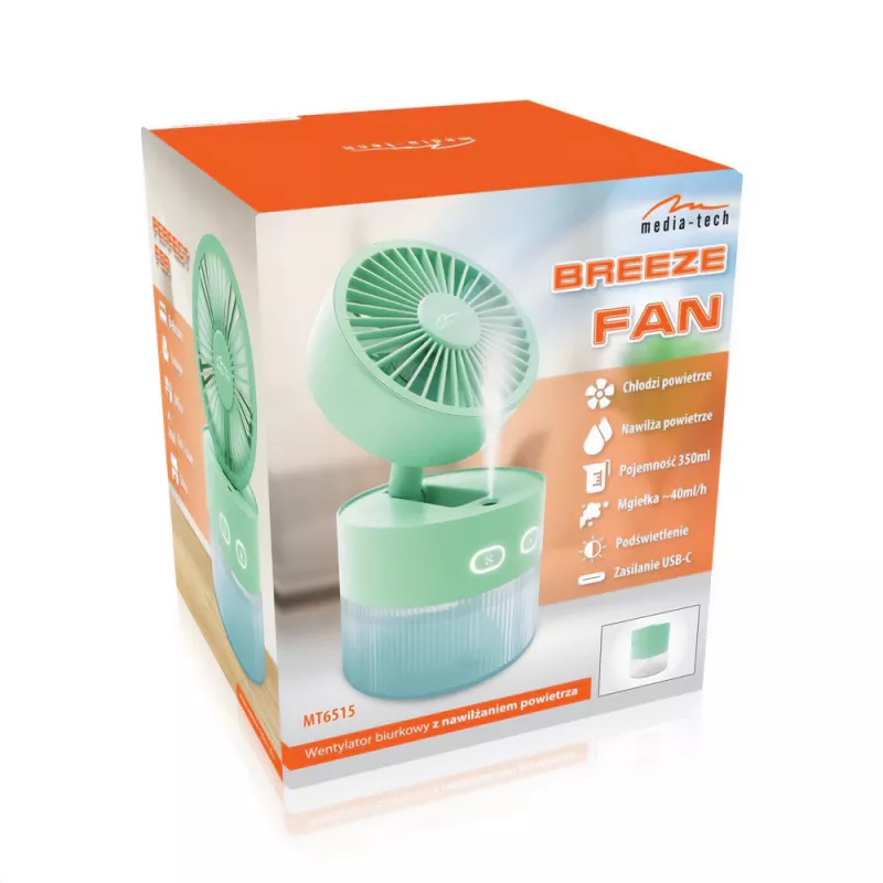 Stolový ventilátor MEDIA-TECH MT6515 12