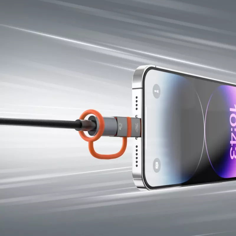 USB-C na Lightning adaptér 4smarts 541522, 27W PD, balenie 2 ks