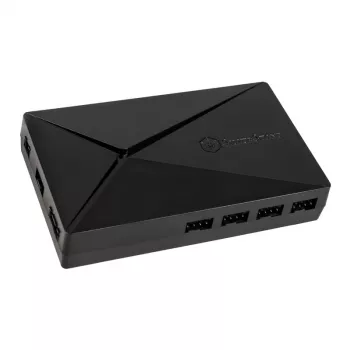 SilverStone SST-LSB02-E - ARGB-LED hub, kontrolér - čierny