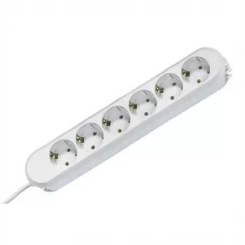 Predlžovací kábel Bachmann SMART 6x Schuko H05VV-F 3G 1.50mm² 16A/3680W 5m