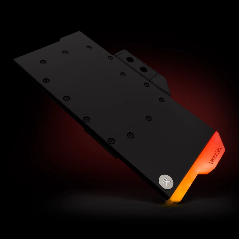 Water block EK Water Blocks acetal meď čierna