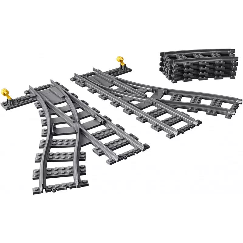 Stavebnica LEGO City 60238 – výhybka a príslušenstvo pre stavebnice