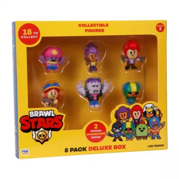 Brawl Stars S2 figúrky - balenie 8 ks Deluxe-Box VER.A