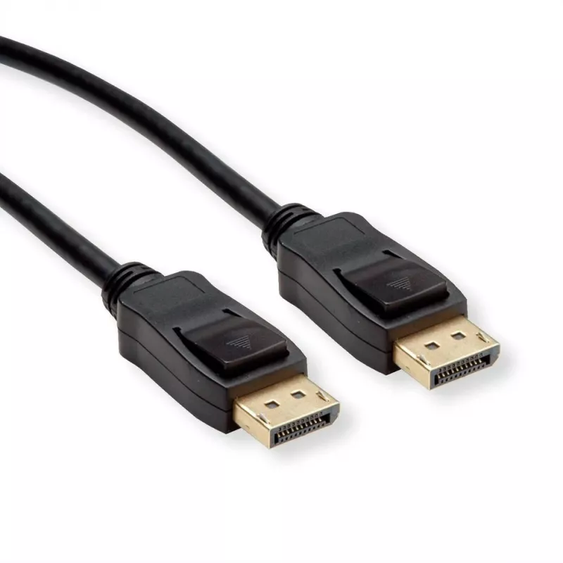 Value DisplayPort prepojovací kábel DisplayPort konektor samec, DisplayPort konektor samec 1,50 m čierny 11.99.5798 tienený