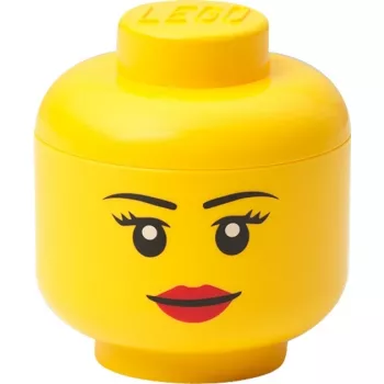 Storage-Head-Mini od Room Copenhagen – úložná nádoba kompatibilná s LEGO 40331725, Copenhagen Girl Design