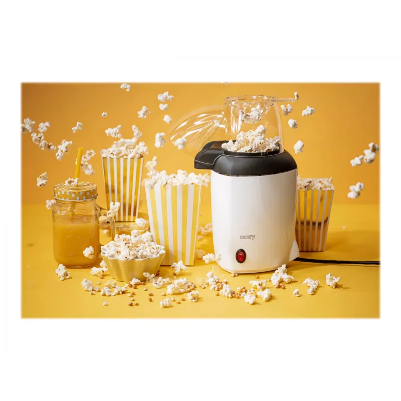 Popcorn stroj Camry Premium CR 4458 čierna biela