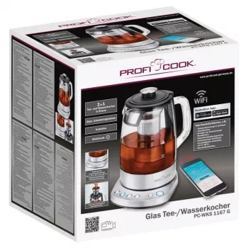 Proficook elektrická bezdrôtová sklenená kanvica PC-WKS 1167