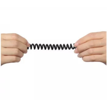 Kábel MiniJack 3,5 mm (M) - MiniJack TWIST; Y-C922ABK