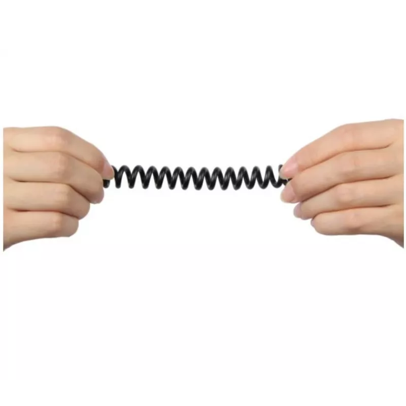 Kábel MiniJack 3,5 mm (M) - MiniJack TWIST; Y-C922ABK