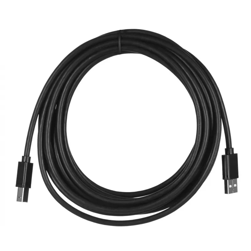 UNITEK Y-C421GBK USB kábel 5 m USB 2.0 USB A USB B čierny