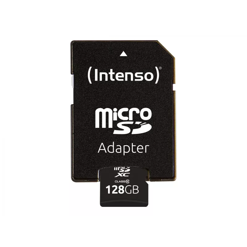 PAMÄŤOVÁ KARTA MICRO SDXC 128GB C10/W/ADAPTER 3413491 INTENSO