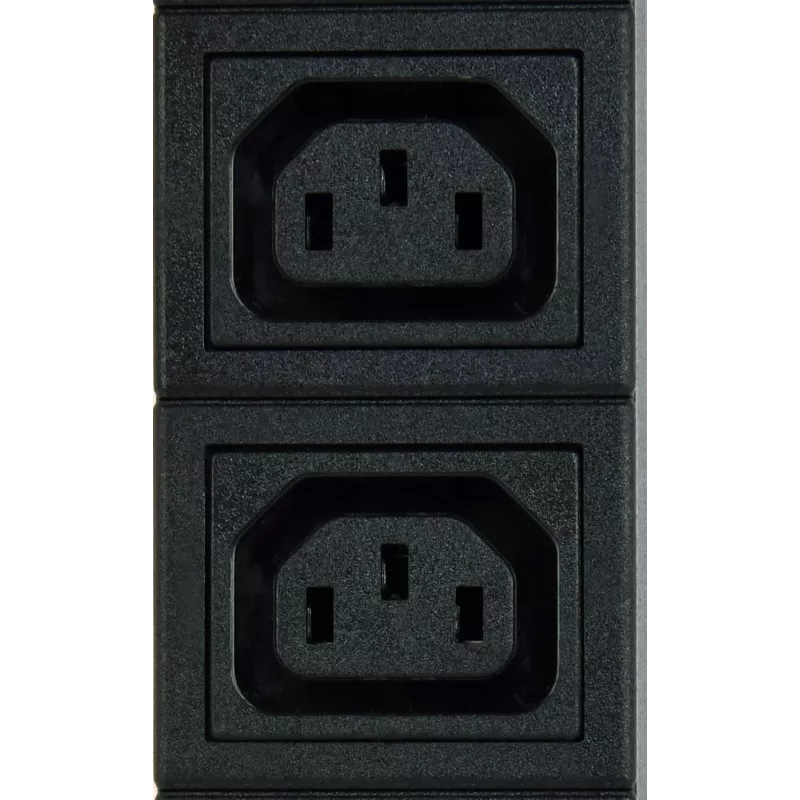Rozvodná jednotka GEMBIRD EG-PDU-10C132C19 — 10x C13 zásuviek, 1HE rack, 16A C19 vstup, 2 m kábel, 3500 W