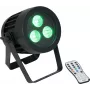 LED PAR reflektor EUROLITE 3x9W SCL Spot, 3x9W RGBW LED svietidlo pre pódium a eventy