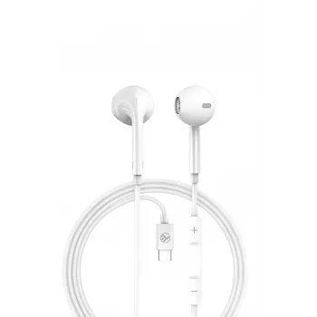 In-Ear headset Tellur Basic Urbs Type-C biela