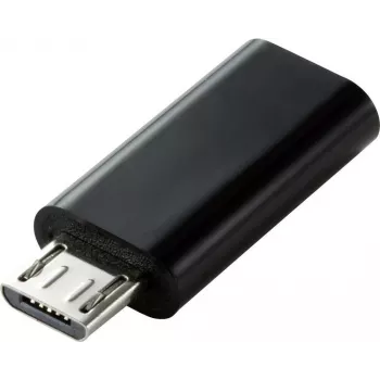 Renkforce RF-4472838 káblový rozhranie/gender adaptér Micro-USB-B USB Type-C čierny (RF-4472838)