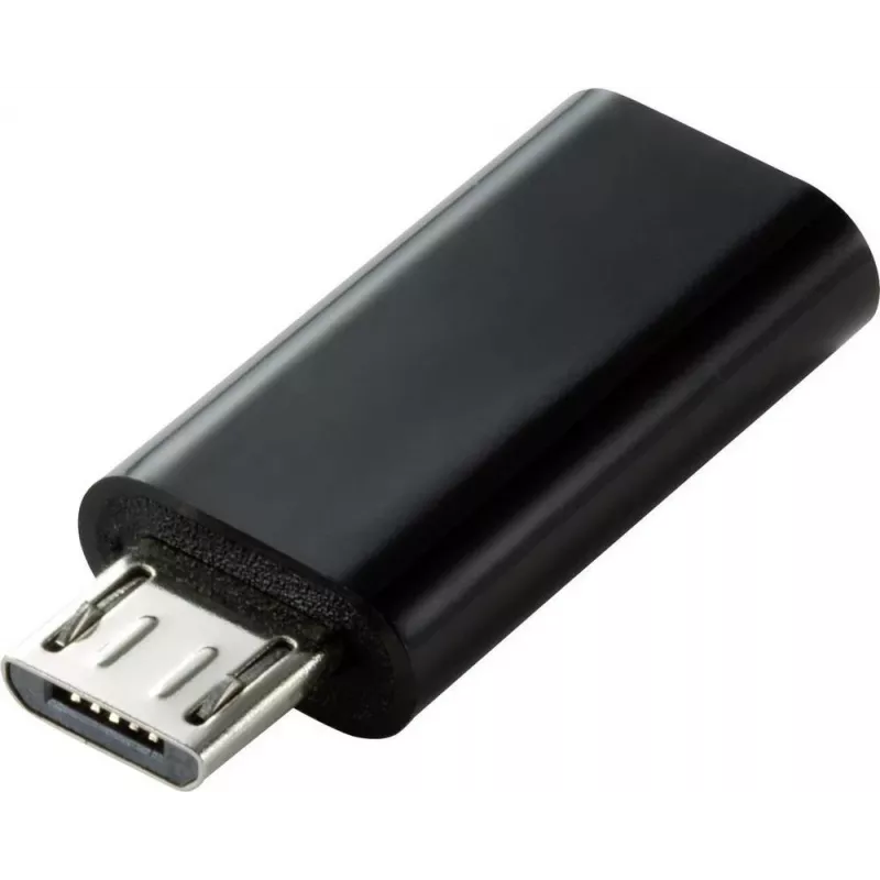 Renkforce RF-4472838 káblový rozhranie/gender adaptér Micro-USB-B USB Type-C čierny (RF-4472838)