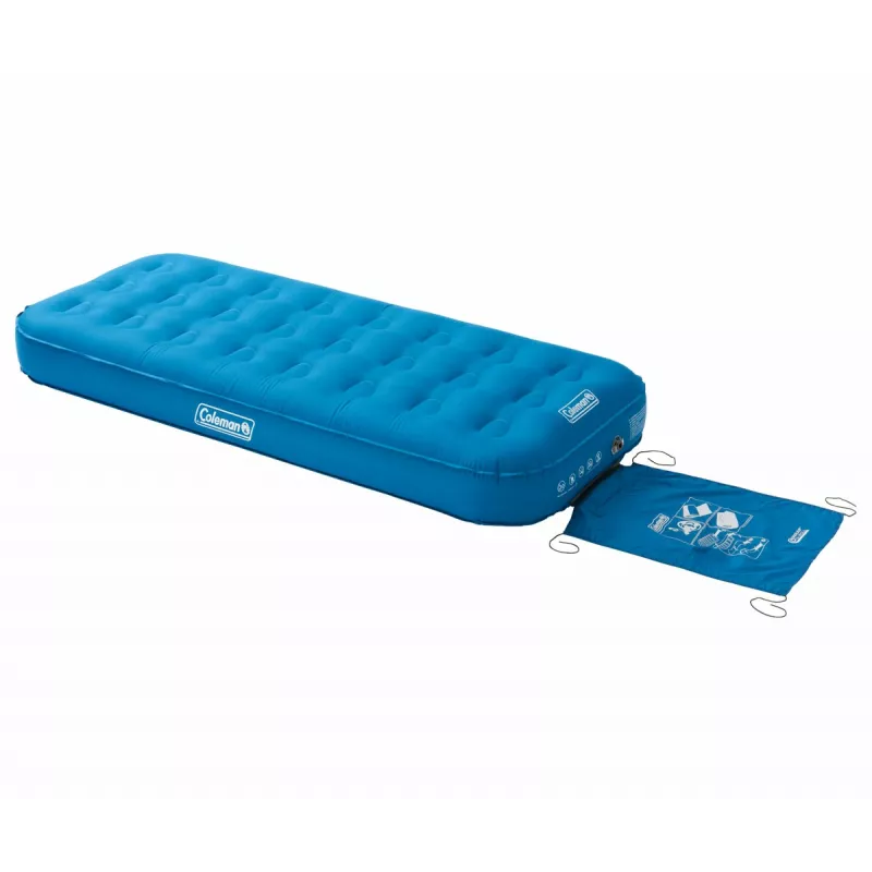 COLEMAN Extra Durable nafukovacia posteľ Single - modrá 2,2 kg dĺžka 198 cm šírka 82 cm výška 22,5 cm (2000031637)