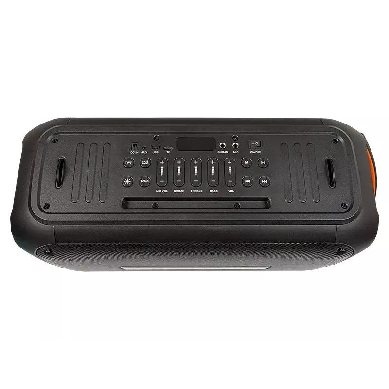 BLOW DJBOX 30-392# Bluetooth reproduktor 250 W s diaľkovým ovládaním a mikrofónom, USB, microSD, AUX, TWS, vstavaná batéria, čierny