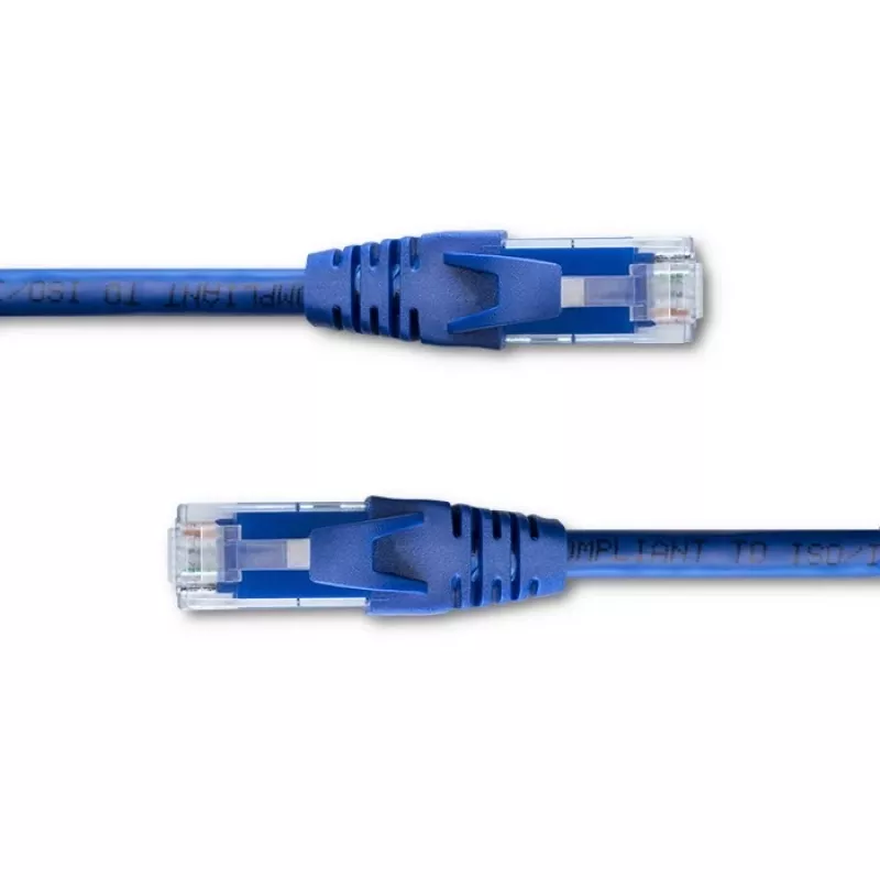 Patch kábel QOLTEC 54534 2xRJ45 UTP CAT6 5m čierny