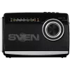 Reproduktor SVEN SRP-155, čierny (3W, Bluetooth, FM/AM/SW, USB, microSD, baterka, akumulátor)