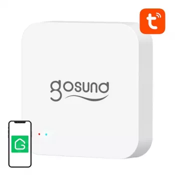 Gateway Gosund G2 — smart Bluetooth BLE Wi‑Fi Mesh gateway s Tuya alarmovou funkciou