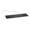 Káblová full-size klávesnica Dell KB216 — QWERTY Nordic rozloženie, čierna, USB