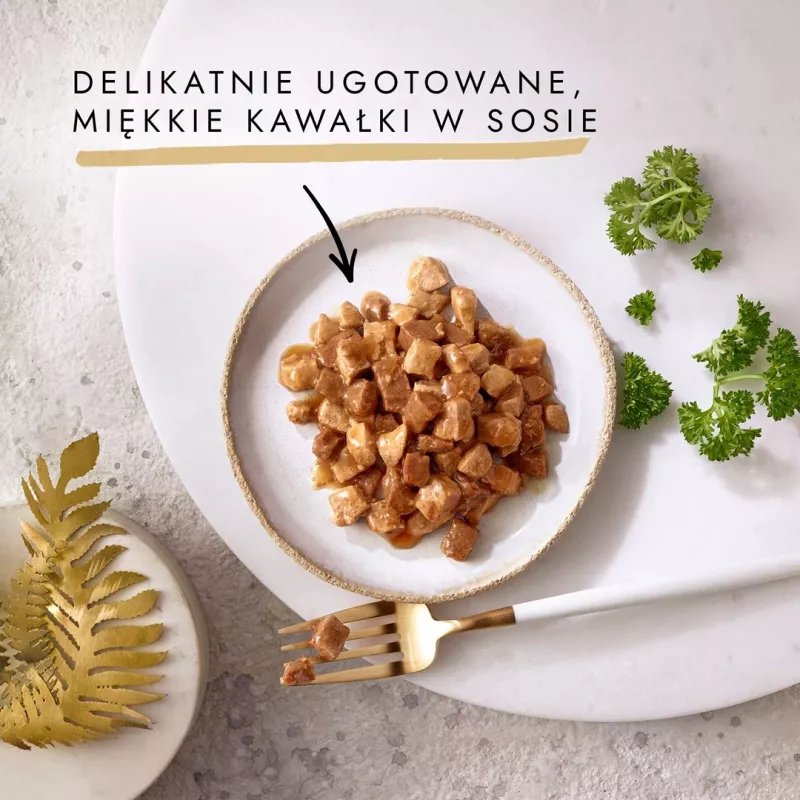 Gourmet Gold - mix hovädziny a kurčiny 85g