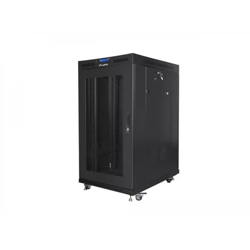 Samostatne stojaci rack Lanberg FF01-8022-23BL 22U 1200kg čierny