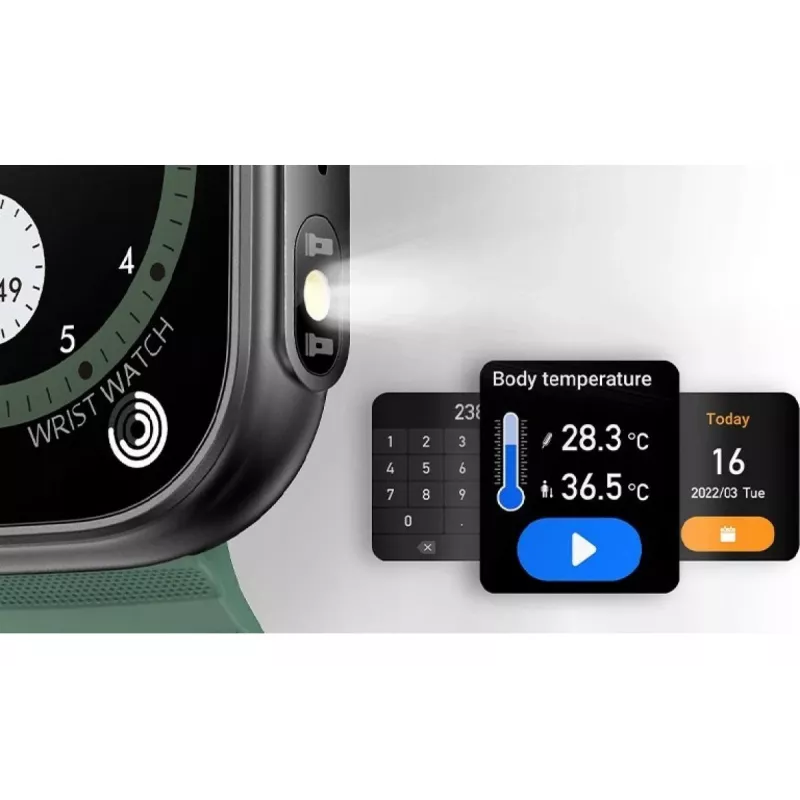 myPhone Watch Tool 5,08 cm (2 palce) IPS 24 mm digitálny 240 x 296 pixelov dotykový displej čierny