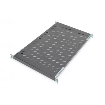 Polica pre sieťové a serverové skrine Digitus DN-19 TRAY1-1000-ECB
