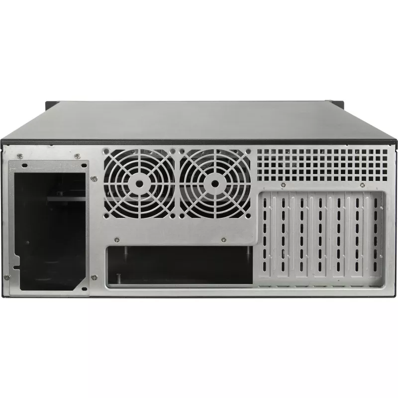 Rackmount skriňa INTER-TECH IPC 4U-4508 čierna — 4U serverové/PC puzdro, Rackmount