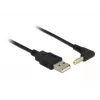 Napájací kábel DeLOCK 85544 USB A 1,5 m čierny