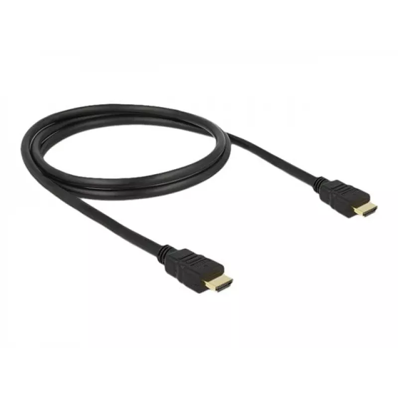 HDMI kábel DeLOCK 84752 1m Type-A konektor samec na samec čierny
