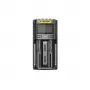 Nitecore UMS2 nabíjačka batérií domáca batéria DC lítium-iónová nikel-kadmiová