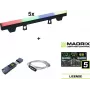 EUROLITE sada 5x LED PT-100/32 Pixel DMX Tube so softvérom Madrix