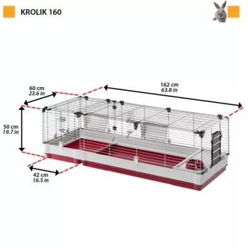 FERPLAST Krolik 160 - klietka