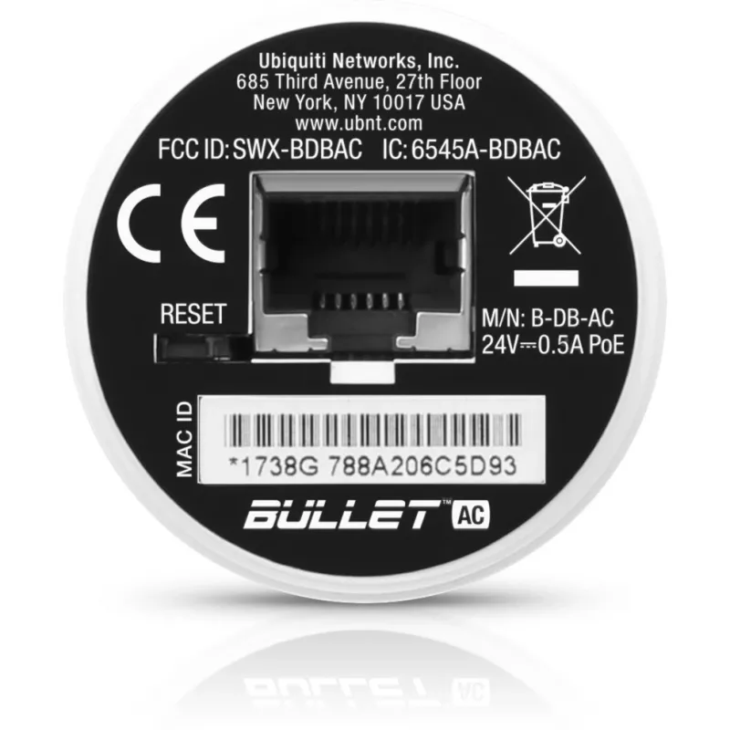 Bezdrôtový prístupový bod Ubiquiti B-DB-AC 2,4 GHz 5 GHz