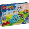 Konštrukčná hračka LEGO Sonic the Hedgehog 77001 Campfire Showdown sada, 177 dielov, 1 minifigúrka, vek 7+