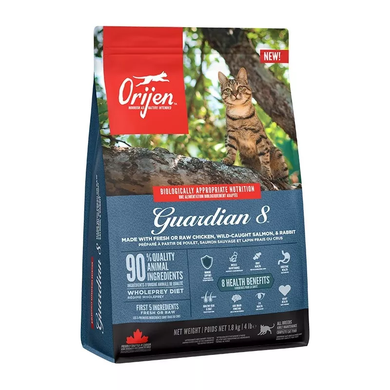 ORIJEN Guardian 8 – suché krmivo pre mačky – 1,8 kg