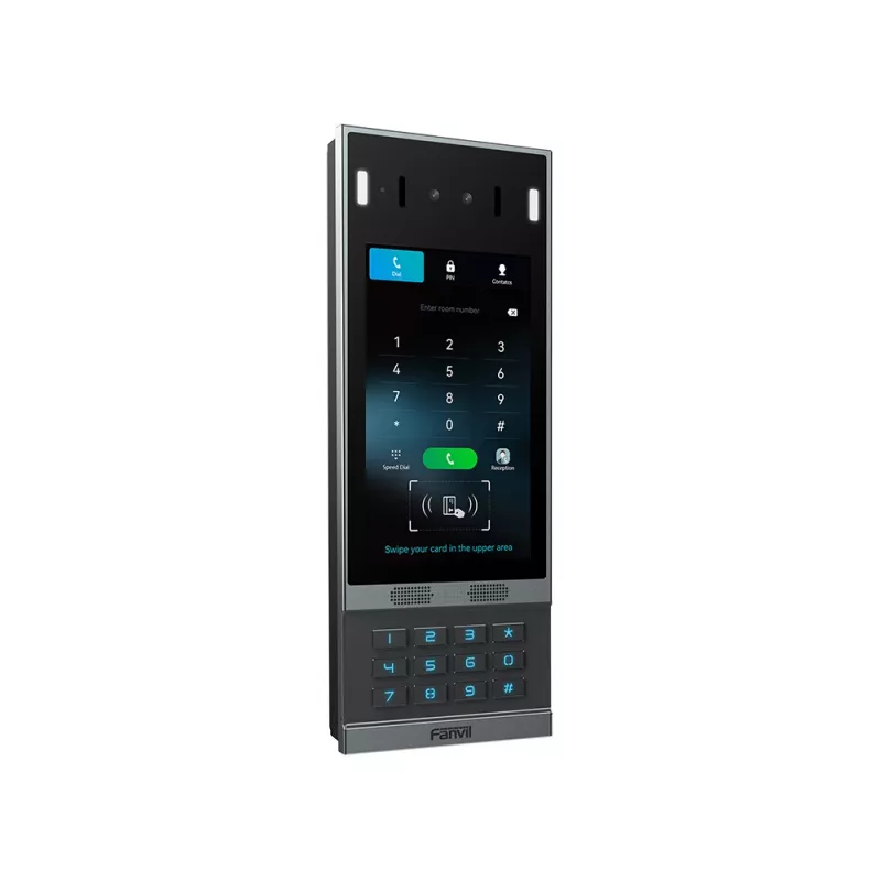 Fanvil i67 videodomofón 2 MP 17,8 cm (7 palcov) čierna, sivá