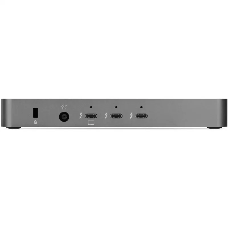 Thunderbolt 5 Hub, dokovacia stanica sivá/čierna, Thunderbolt 5, USB-A