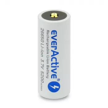 Nabíjateľná batéria everActive EV26650-52M 3,7V 5200mAh s Micro-USB nabíjaním