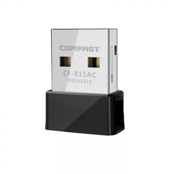 USB WLAN adaptér Comfast CF-811AC – dvojjpásmový 2,4 GHz/5 GHz, až do 650 Mbit/s