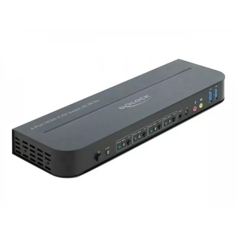 KVM switch DeLOCK 11483 čierny