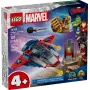 Stavebná sada LEGO Marvel Super Heroes Captain America Thanos 76319 — 107 dielov, 2 minifigúrky, vek 4+