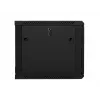 Nástenné puzdro LANBERG 9U 19 palcov WF01-6609-10B, 600×600×507 mm, 60 kg, IP20, čierne