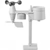 Bresser 7002580 Weather Center 5-in-1 digitálna meteostanica Wi-Fi s profesionálnym senzorom, displej 5,7″, sieťové napájanie, čierna