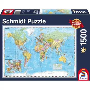 Puzzle Schmidt Spiele 58289 1500 dielikov karty
